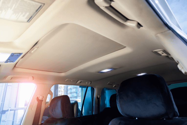 How to clean car headliner information